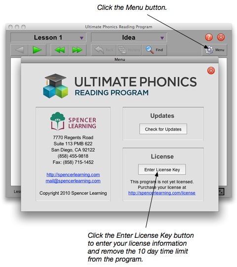 Ultimate Phonics license