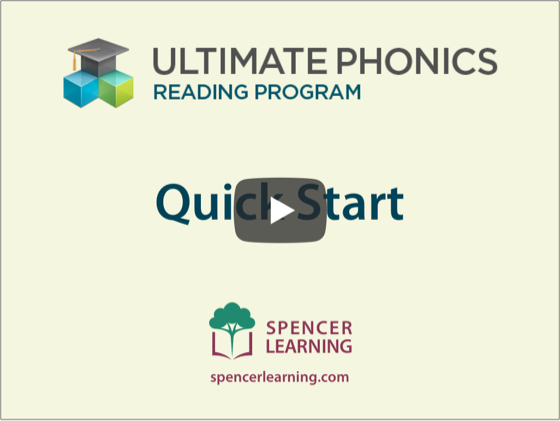 Ultimate Phonics Quick Start video